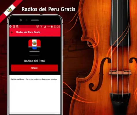 Radios del Peru Free android App screenshot 0