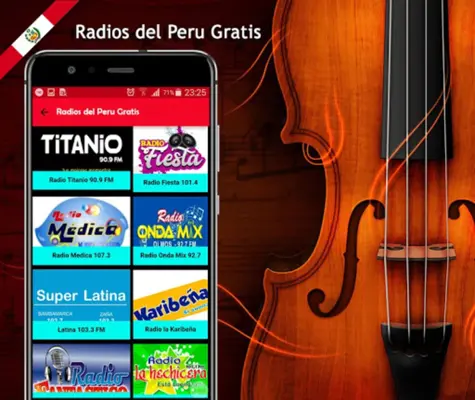 Radios del Peru Free android App screenshot 2