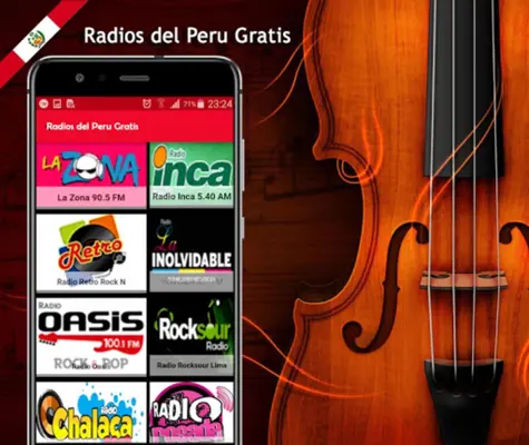 Radios del Peru Free android App screenshot 3